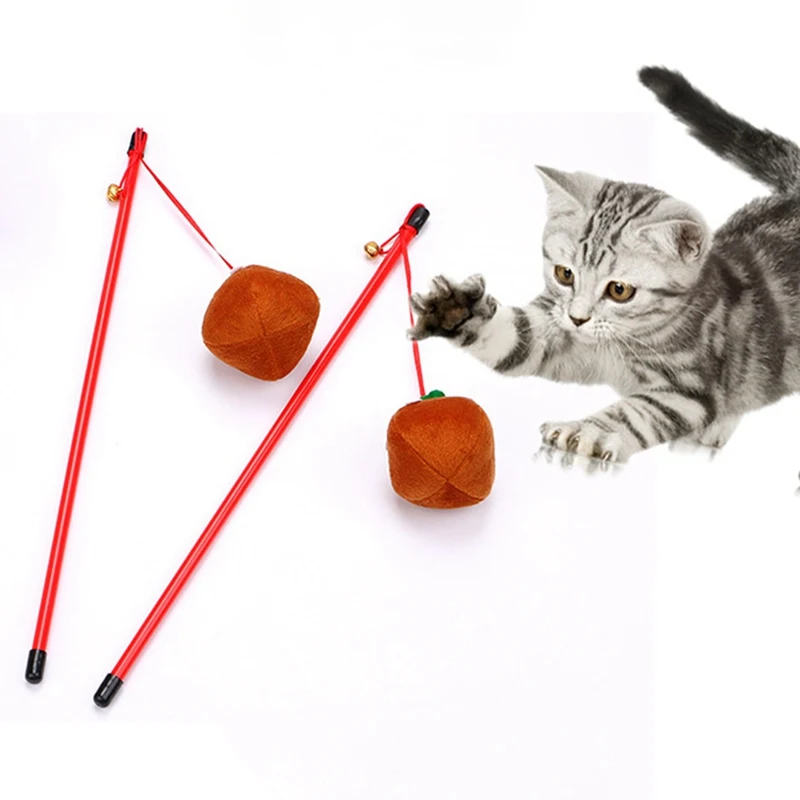 Halloween Funny Cat Ball Of Yarn Toy Pumpkin Small Lantern Playing Head Teaser And Exerciser Wand With Bell For Cat And Kitten
Halloween Funny Cat Ball Of Yarn Toy Pumpkin Small Lantern Playing Head Teaser And Exerciser Wand With Bell For Cat And Kitten