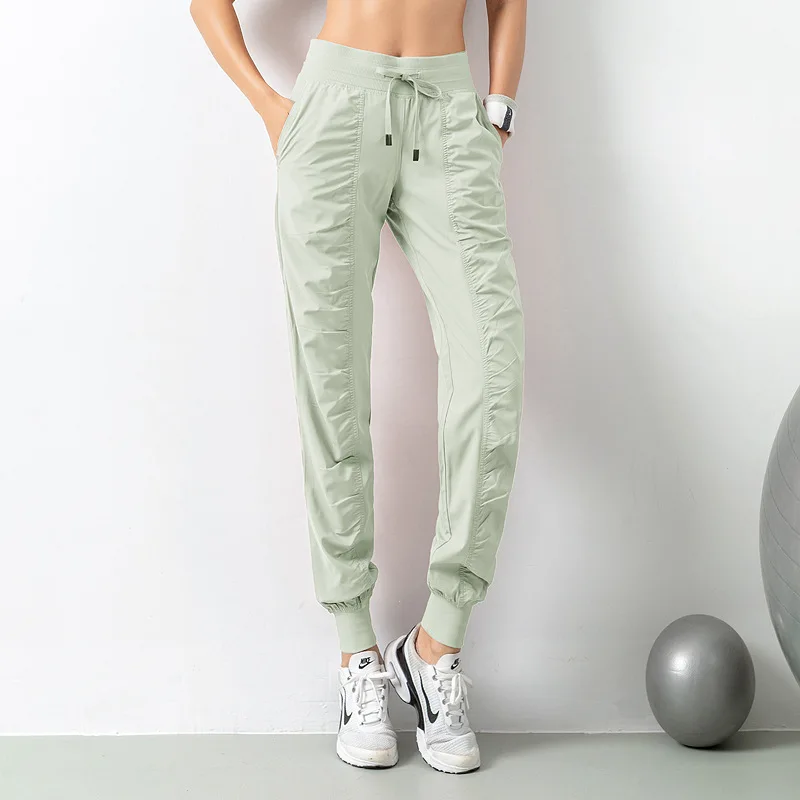 Autumn Fitness Pants Breathable Ladies Sports Pants Thin and Loose Ropa De Mujer Running Nine-Point Pocket Casual Yoga Pants
Autumn Fitness Pants Breathable Ladies Sports Pants Thin and Loose Ropa De Mujer Running Nine-Point Pocket Casual Yoga Pants