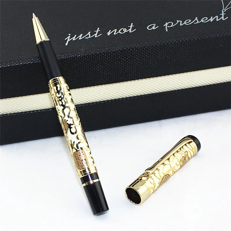 JINHAO 5000 Роскошная Ручка-роллер с драконом, бизнес офисные принадлежности, новинка, фирменные Канцтовары, красивая металлическая ручка с подп...
JINHAO 5000 Роскошная Ручка-роллер с драконом, бизнес офисные принадлежности, новинка, фирменные Канцтовары, красивая металлическая ручка с подп...