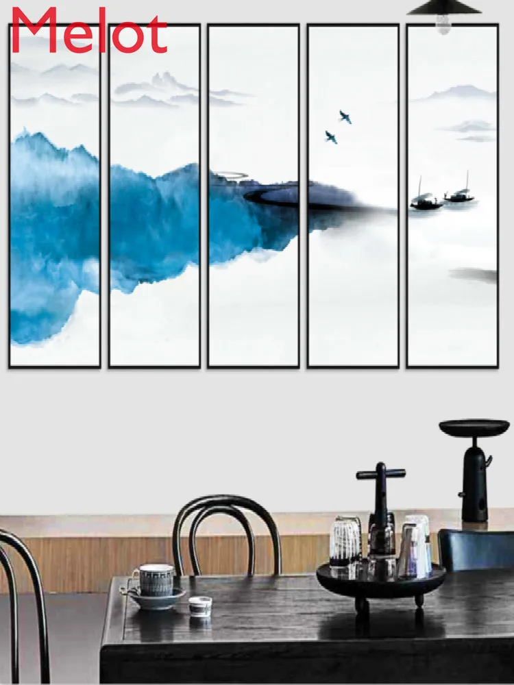 New Chinese Style Minimalistic Abstraction Artistic Conception Ink Light Color Living Room Entrance Frameless PaintingDecorative
New Chinese Style Minimalistic Abstraction Artistic Conception Ink Light Color Living Room Entrance Frameless PaintingDecorative