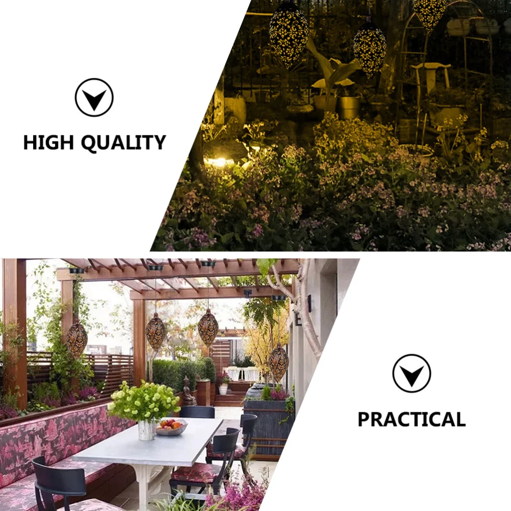 1pc Iron Hollow-out Solar Lantern Garden Yard Solar Powered Hanging Lantern
1pc Iron Hollow-out Solar Lantern Garden Yard Solar Powered Hanging Lantern