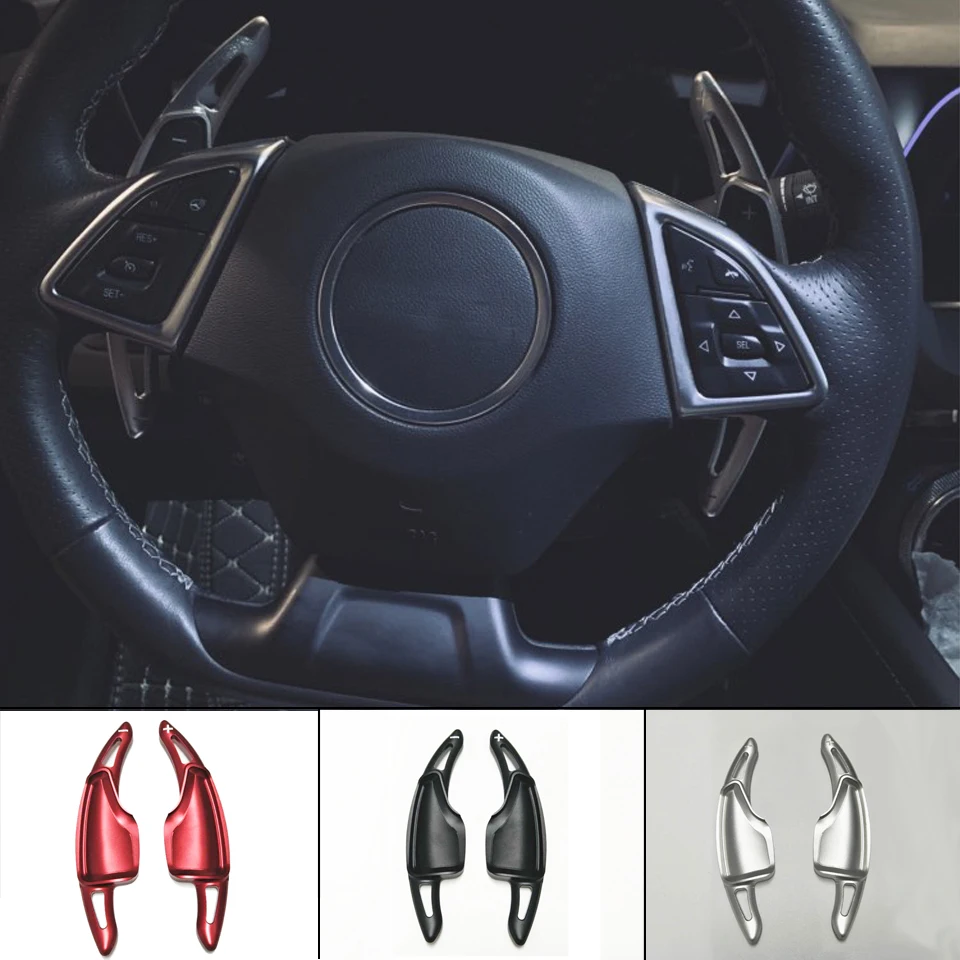 2Pcs Aluminum Shift Paddles Steering Wheel Shifter Extend For Chevrolet Camaro 2016-2018 Hubs Extension Accessories
2Pcs Aluminum Shift Paddles Steering Wheel Shifter Extend For Chevrolet Camaro 2016-2018 Hubs Extension Accessories