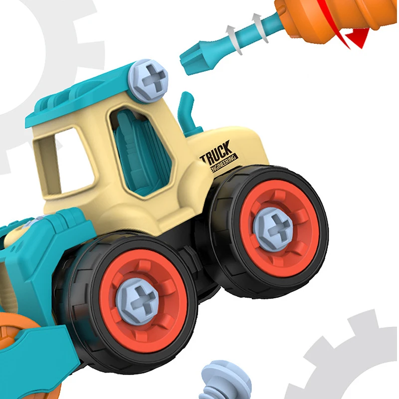Nut Disassembly Loading Unloading Engineering Truck Excavator Bulldozer Kids Screw Creative Tool Education Toys Car Model Gift
Nut Disassembly Loading Unloading Engineering Truck Excavator Bulldozer Kids Screw Creative Tool Education Toys Car Model Gift