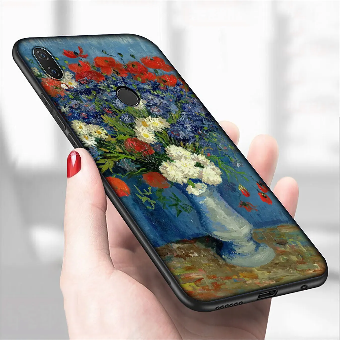 IYICAO Starry Night Van Gogh Soft Silicone Phone Case for Xiaomi Redmi Note 8 8T 8A 7 7A 6 6A 5 5A GO S2 K30 K20 Pro Cover | Мобильные