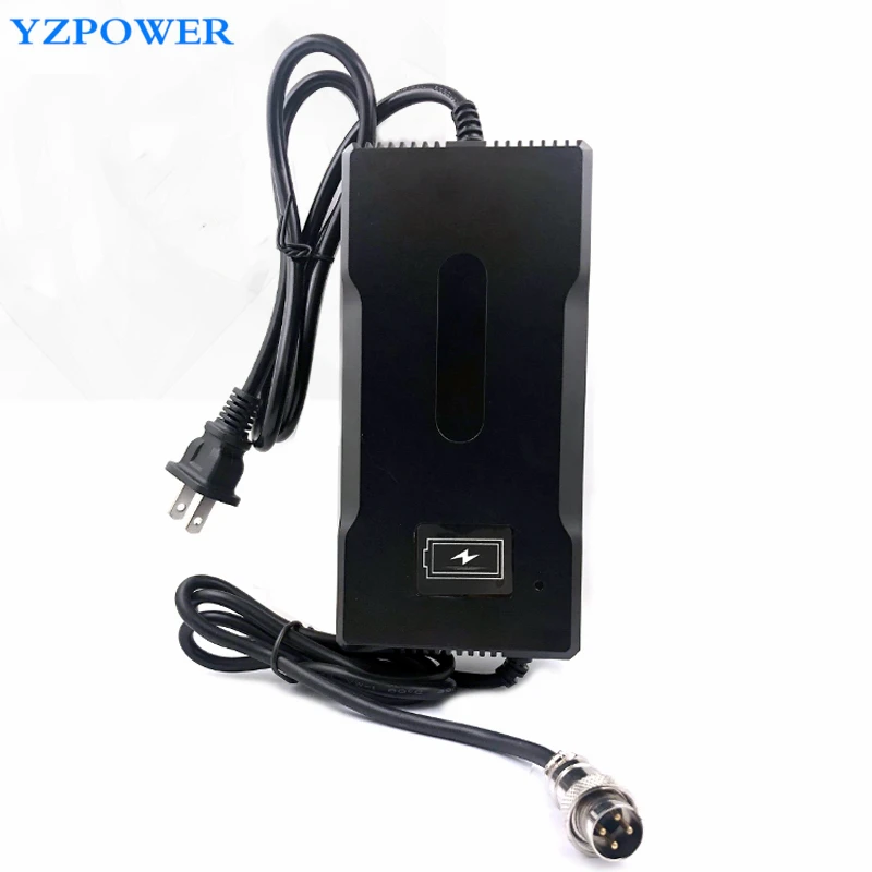 Умное зарядное устройство YZPOWER для скутера литиевая батарея 12 6 в А 11 а 10 9