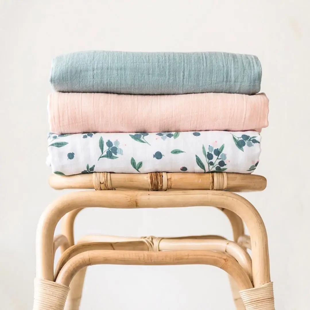 70% Bamboo + 30% Cotton Blanket Muslin Swaddle Baby Cotton Baby Swaddles Blanket Baby Muslin Blanket 120x120cm
70% Bamboo + 30% Cotton Blanket Muslin Swaddle Baby Cotton Baby Swaddles Blanket Baby Muslin Blanket 120x120cm