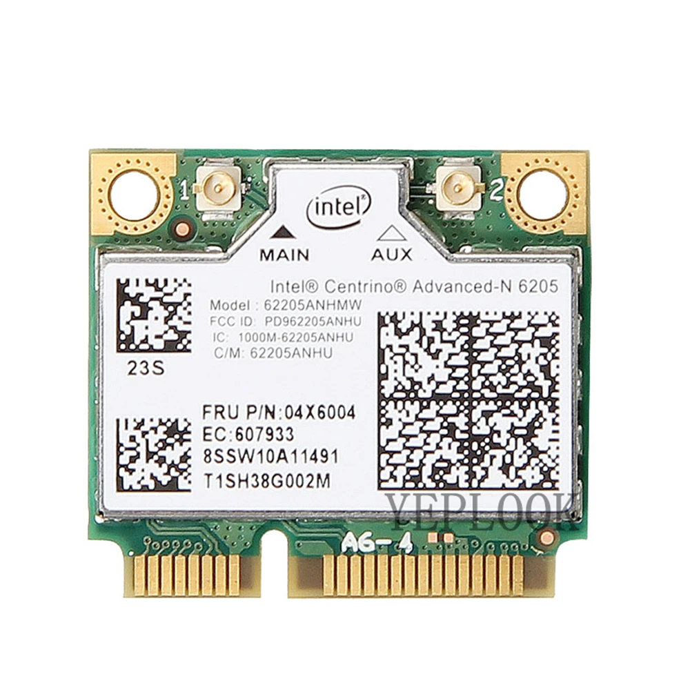 6205AN 62205ANHMW 300M Dual Band 2,4G 5G WiFi Card FRU 60Y3253 для Lenovo X220T X230T T420 T430I T520
6205AN 62205ANHMW 300M Dual Band 2,4G 5G WiFi Card FRU 60Y3253 для Lenovo X220T X230T T420 T430I T520
