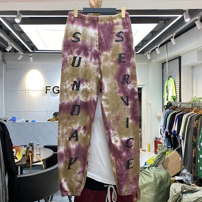 Autumn and winter tie-dye Kanye West Pants SUNDAY SERVICE High-Quality Hip-Hop Terry Cotton Trend Layered Style
Autumn and winter tie-dye Kanye West Pants SUNDAY SERVICE High-Quality Hip-Hop Terry Cotton Trend Layered Style