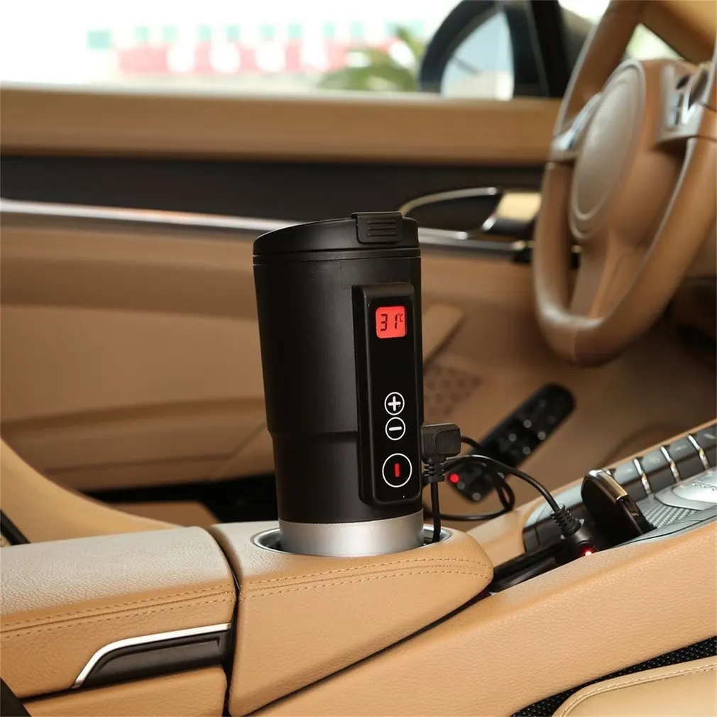 Портативная интеллектуальная Автомобильная чашка с автоматическим нагревом
