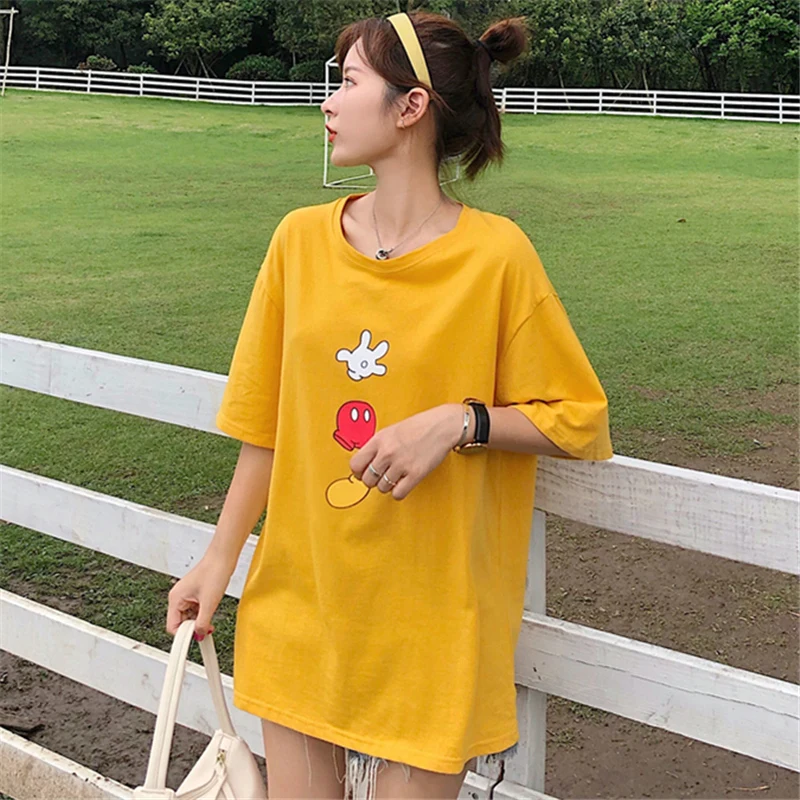Internet Celebrity Short Sleeve T-shirt Women's Ins Super Popular 2020 New Korean Style Loose Trendy Slimming Harajuku Style
Internet Celebrity Short Sleeve T-shirt Women's Ins Super Popular 2020 New Korean Style Loose Trendy Slimming Harajuku Style