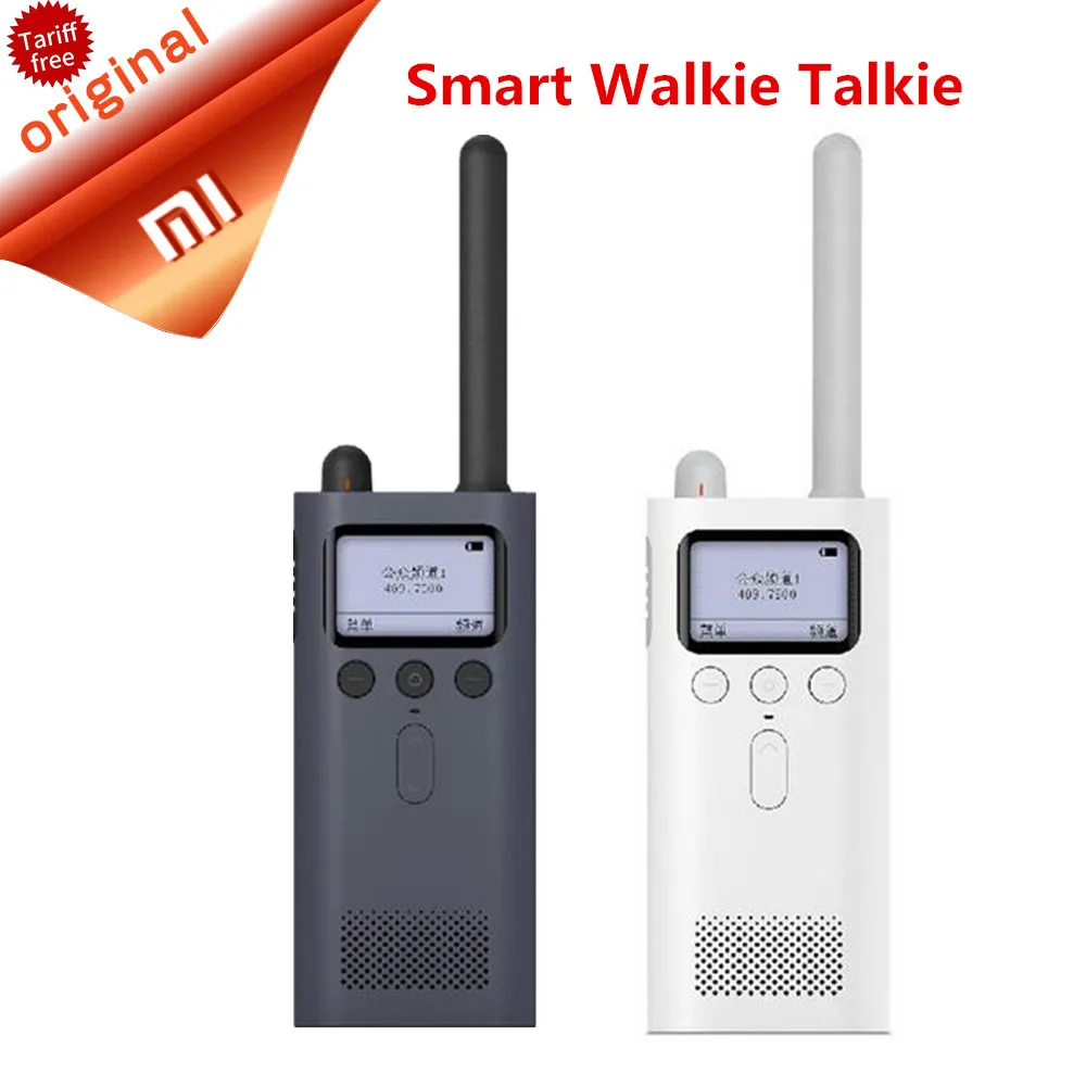 Рация Xiaomi Mijia Walkie Talkie с FM радио умный динамик в режиме ожидания приложение для
