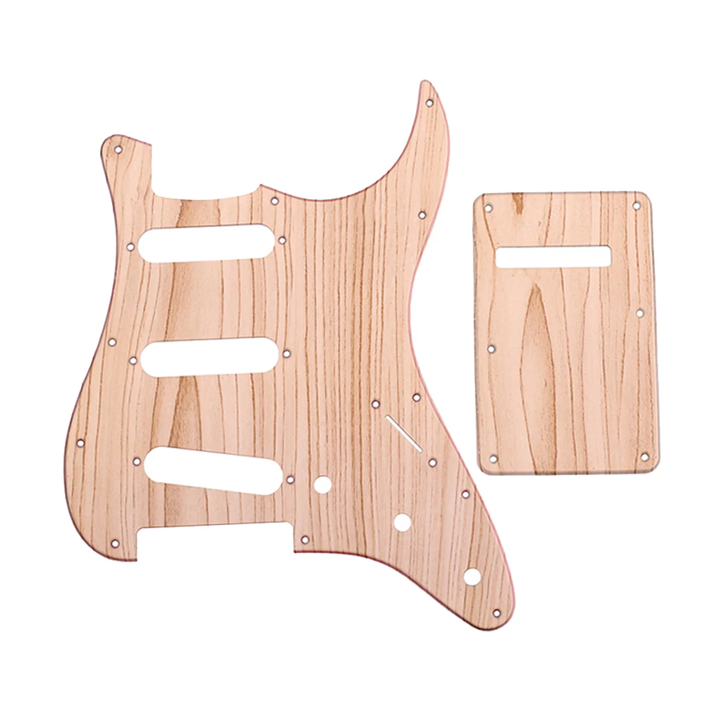 Prewired Loaded Guitar SSS Pickguard Pickguard And Backplate Set For ST Electric Guitar, 3 Ply
Prewired Loaded Guitar SSS Pickguard Pickguard And Backplate Set For ST Electric Guitar, 3 Ply