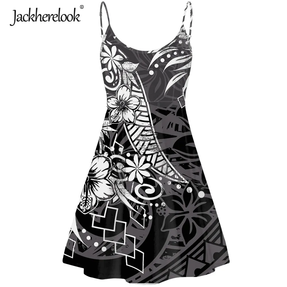 Черные платья Jackherelook на бретельках для женщин, полинезийская татуировка, фирменный дизайн, повседневный пляжный сарафан без сна
Черные платья Jackherelook на бретельках для женщин, полинезийская татуировка, фирменный дизайн, повседневный пляжный сарафан без сна