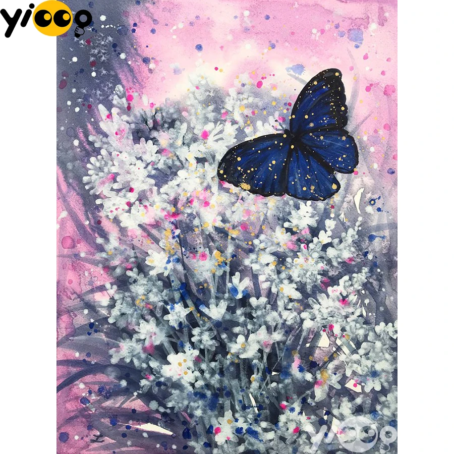 Full Square/Round Drill Diamond Painting Cross Stitch Embroidery Butterfly in Flowers Rhinestone Mosaic Home Decor Gift AX2345
Full Square/Round Drill Diamond Painting Cross Stitch Embroidery Butterfly in Flowers Rhinestone Mosaic Home Decor Gift AX2345