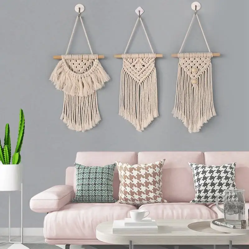 Macrame Tapestry Boho Decoration Wall Mounted Room Decoration Bedroom Living Room Dorm Room Decor Gifts Bohemian Art Pendant
Macrame Tapestry Boho Decoration Wall Mounted Room Decoration Bedroom Living Room Dorm Room Decor Gifts Bohemian Art Pendant