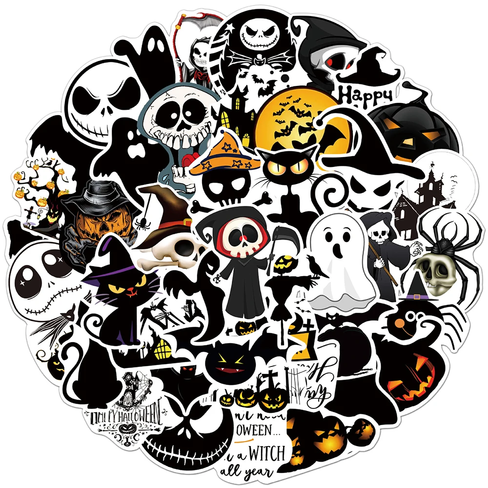 10/30/55PCS Cool Halloween Stickers Aesthetic for Laptop Phone Water Bottle Waterproof Graffiti Cartoon Decals Kid Sticker Packs
10/30/55PCS Cool Halloween Stickers Aesthetic for Laptop Phone Water Bottle Waterproof Graffiti Cartoon Decals Kid Sticker Packs