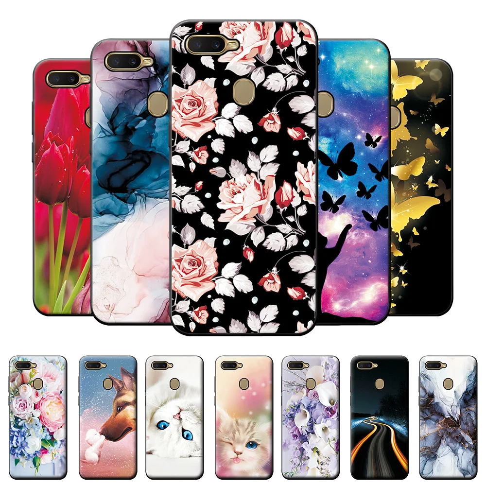 Высококачественный защитный чехол для OPPO A5S A5 S A 5S на заднюю панель Защитный милый