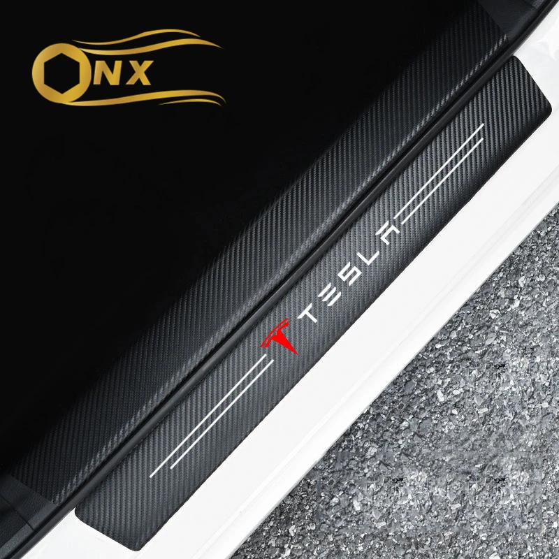 Car door sill bar welcome pedal decoration anti-scratch protection paste For Tesla model3 X S Y modified Car Accessories
Car door sill bar welcome pedal decoration anti-scratch protection paste For Tesla model3 X S Y modified Car Accessories