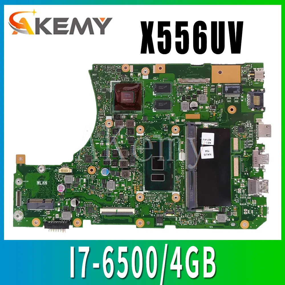 X556UV X556UJ материнская плата для ноутбука For Asus X556U X556UF X556UR X556UQK X556UQ X556UB Материнская плата ноутбука I7-6500/4 GB GT920M/GT930M/GT940M
X556UV X556UJ материнская плата для ноутбука For Asus X556U X556UF X556UR X556UQK X556UQ X556UB Материнская плата ноутбука I7-6500/4 GB GT920M/GT930M/GT940M