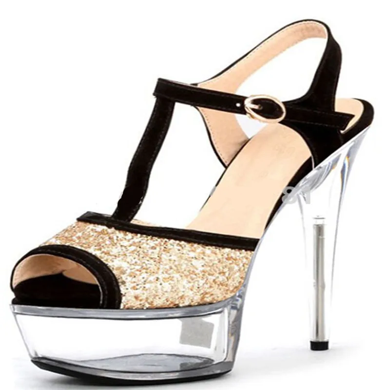 Women's Shoes 6 Inch High Heels Sexy Summer Sparkling Glitter Wedding Shoes 15cm Sexy Platforms Stiletto Sandals
Women's Shoes 6 Inch High Heels Sexy Summer Sparkling Glitter Wedding Shoes 15cm Sexy Platforms Stiletto Sandals