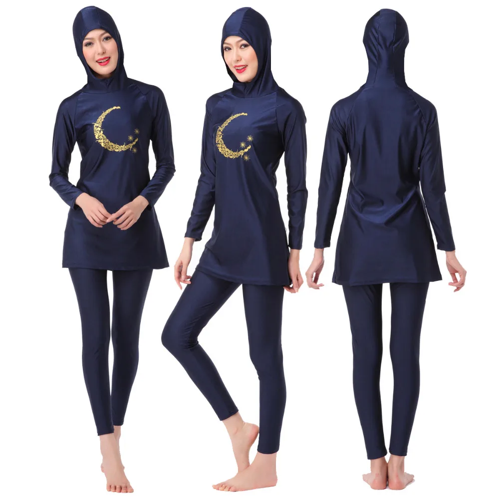 Full sleeve muslim women swimwear hijab modest islamic ladies beach swimsuit 2020 fashion printed swim clothing red navy green
Full sleeve muslim women swimwear hijab modest islamic ladies beach swimsuit 2020 fashion printed swim clothing red navy green