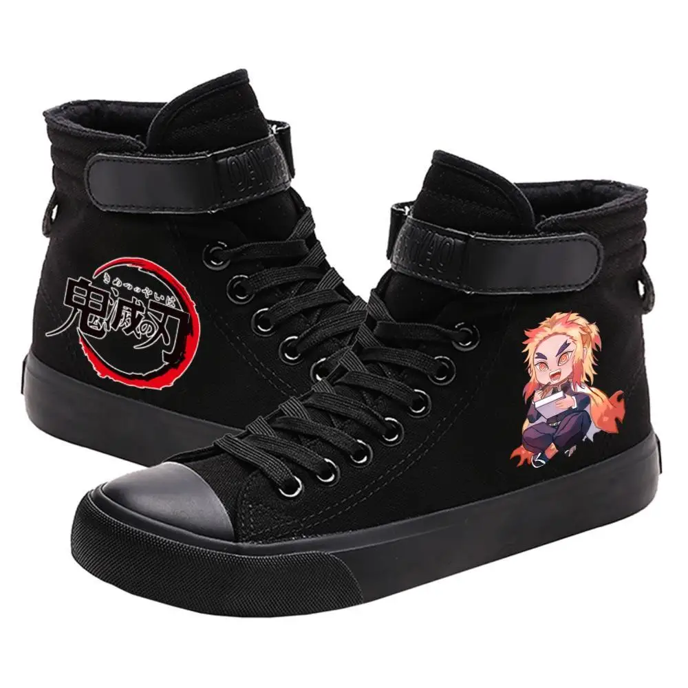 Demon Slayer Hashibira Inosuke pattern high heel canvas uppers Kamado Tanjirou college Customized Trendy Athletic shoes
Demon Slayer Hashibira Inosuke pattern high heel canvas uppers Kamado Tanjirou college Customized Trendy Athletic shoes