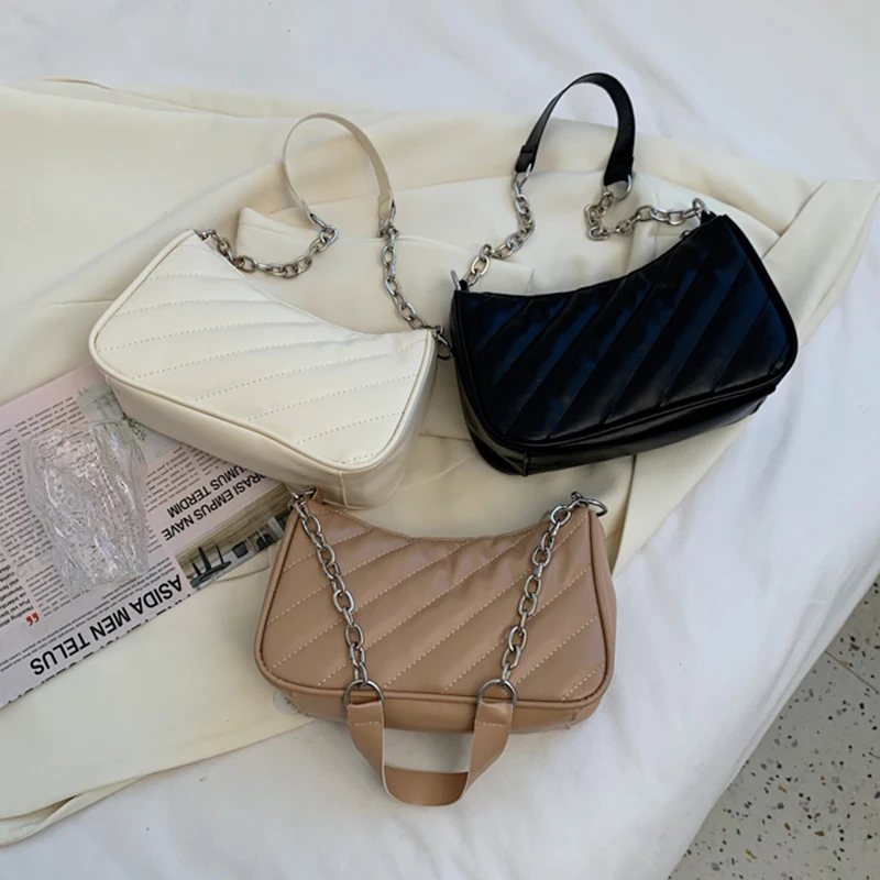 2021 New Popular Fashion Simple One-Shoulder Underarm Bag Wild Women Bag Popular Small Bag
2021 New Popular Fashion Simple One-Shoulder Underarm Bag Wild Women Bag Popular Small Bag