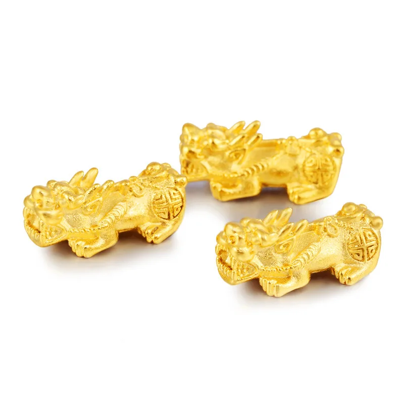 1pc Vietnam Shakin Never Fade Golden Pixiu 24mm Spacer Beads for Charms Jewelry Making DIY Lucky Bracelet Necklace Accessories
1pc Vietnam Shakin Never Fade Golden Pixiu 24mm Spacer Beads for Charms Jewelry Making DIY Lucky Bracelet Necklace Accessories