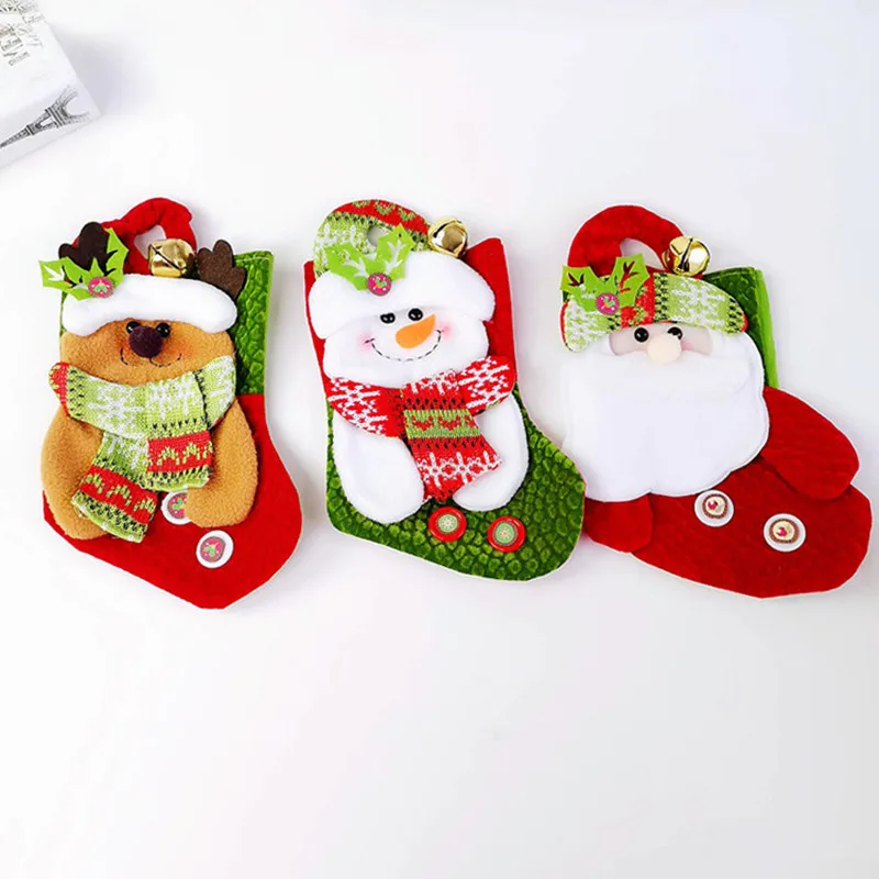 1Pc Christmas Stocking Gift Santa Claus Snowman Elk Cute New Product Gift Bag Christmas Tree Decoration Pendant
1Pc Christmas Stocking Gift Santa Claus Snowman Elk Cute New Product Gift Bag Christmas Tree Decoration Pendant