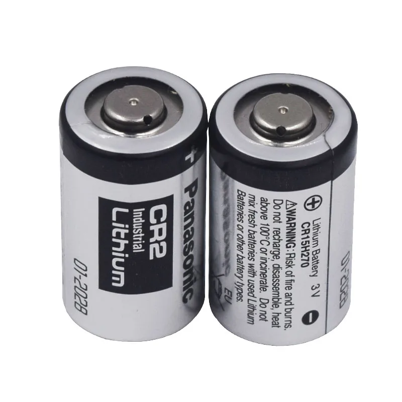

20pcs/lot Panasonic CR2 Digital Camera Photographic Device LED Flashlight Battery DLCR2 ELCR2 3V Industrial Lithium Batteries