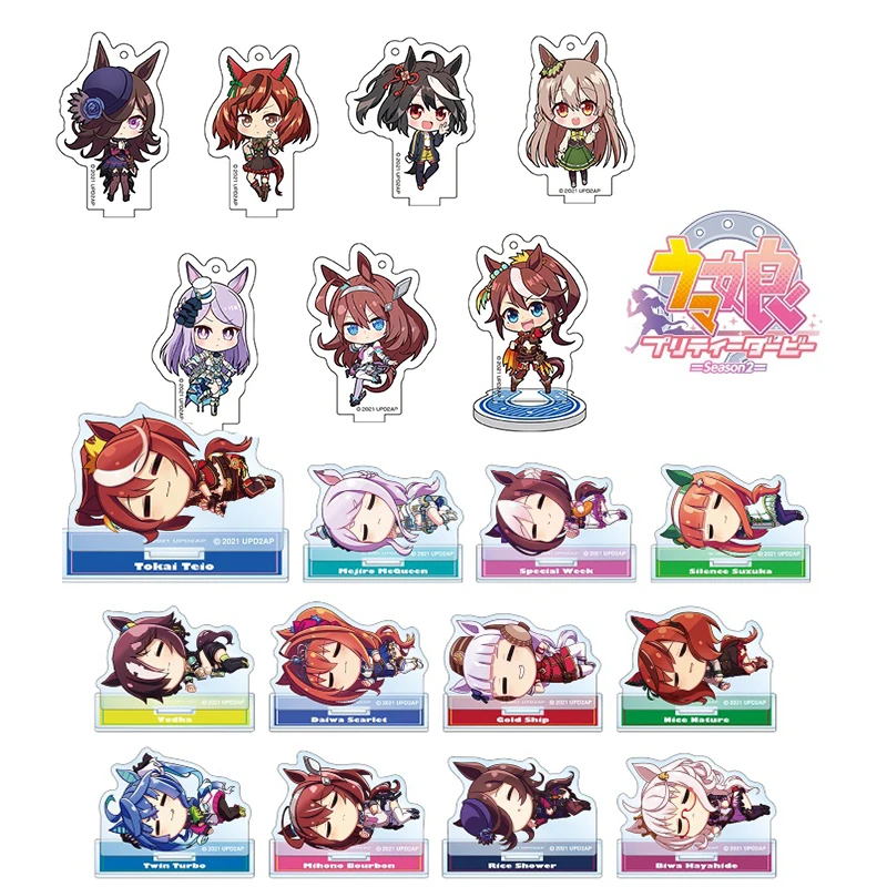 Аниме Umamusume: Pretty Derby фигурка на акриловой подставке модель специальная неделя тишина Suzuka Золотой Корабль тишина Suzuka настольная игрушка
Аниме Umamusume: Pretty Derby фигурка на акриловой подставке модель специальная неделя тишина Suzuka Золотой Корабль тишина Suzuka настольная игрушка