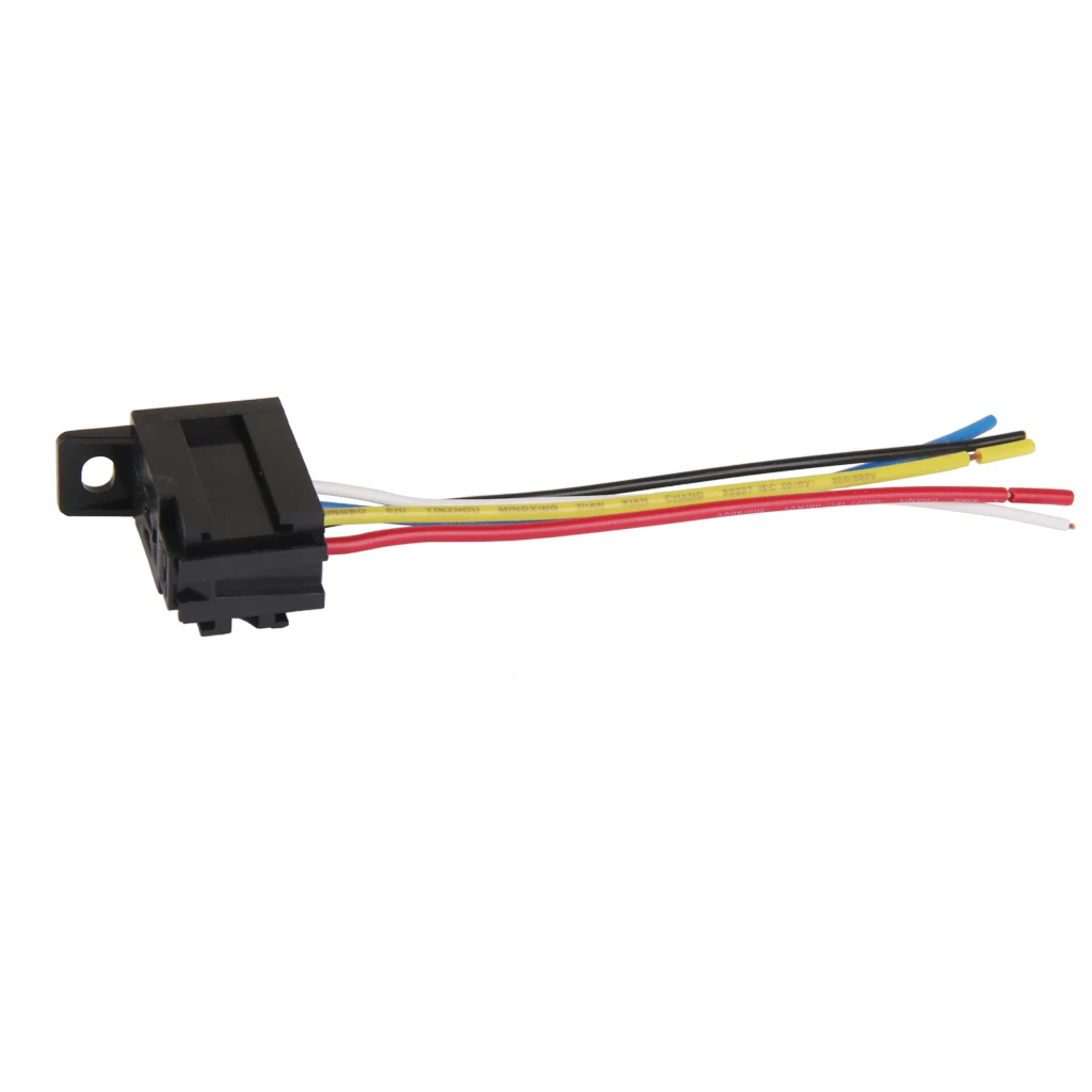 DC 12V Вольт 20A/30A Amp автомобиль-грузовик SPDT проводка для релейного разъема 5 Провода 5pin
DC 12V Вольт 20A/30A Amp автомобиль-грузовик SPDT проводка для релейного разъема 5 Провода 5pin