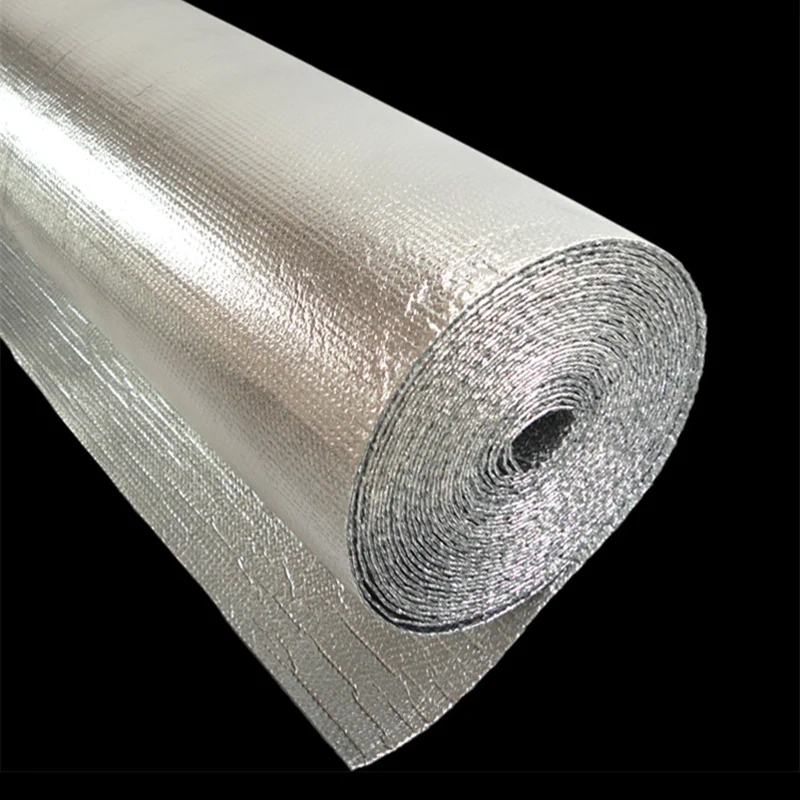 Double Bubble Reflective Foil Insulation Film Multifunctional Waterproof Sun Protection Film for Roof Floor Wall ADW889
Double Bubble Reflective Foil Insulation Film Multifunctional Waterproof Sun Protection Film for Roof Floor Wall ADW889