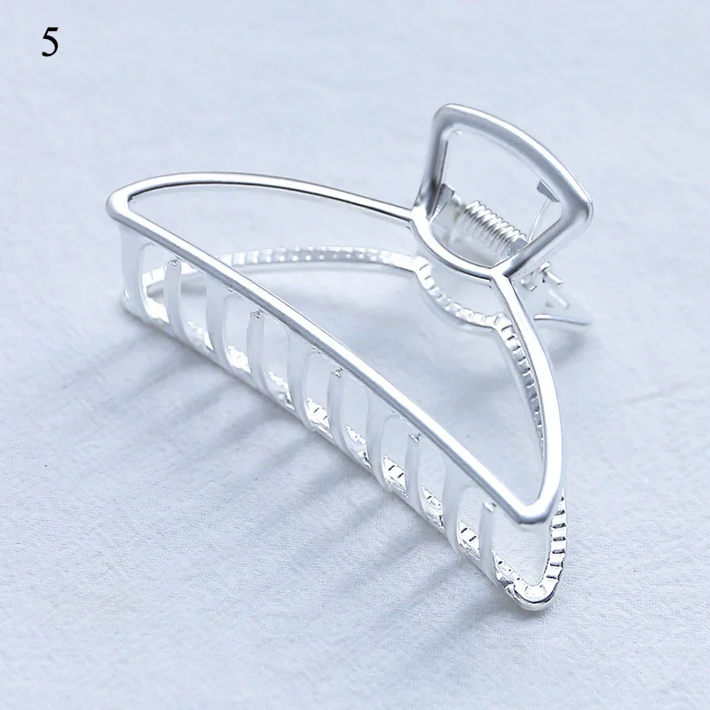 Women Girls Geometric Metal Hair Claw Clip Women Hair Crab Fashion Hair Clip Hairpin Large Size Hair Accessories Crab Hair Clips
Women Girls Geometric Metal Hair Claw Clip Women Hair Crab Fashion Hair Clip Hairpin Large Size Hair Accessories Crab Hair Clips