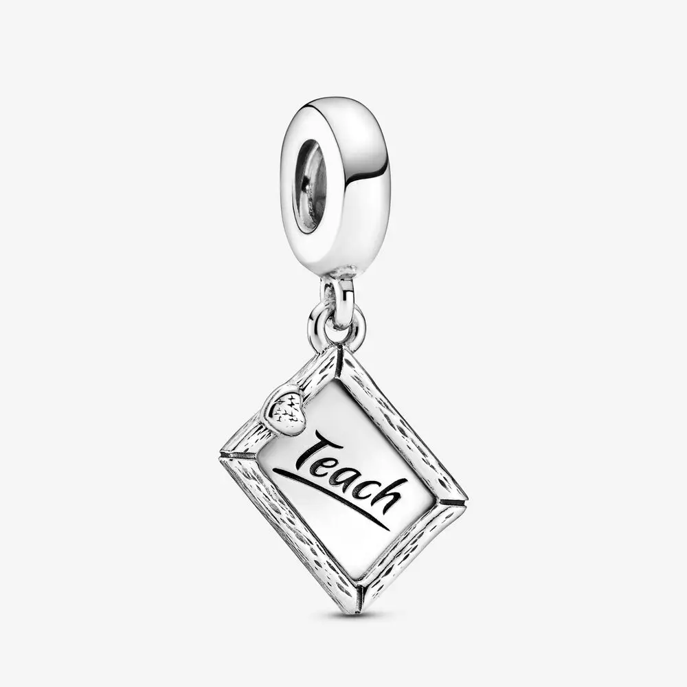 2020 New Style Real 925 Sterling Silver Chalkboard Dangle Charm Fit pandora Bracelet Necklace pendant Charm DIY Jewelry
2020 New Style Real 925 Sterling Silver Chalkboard Dangle Charm Fit pandora Bracelet Necklace pendant Charm DIY Jewelry