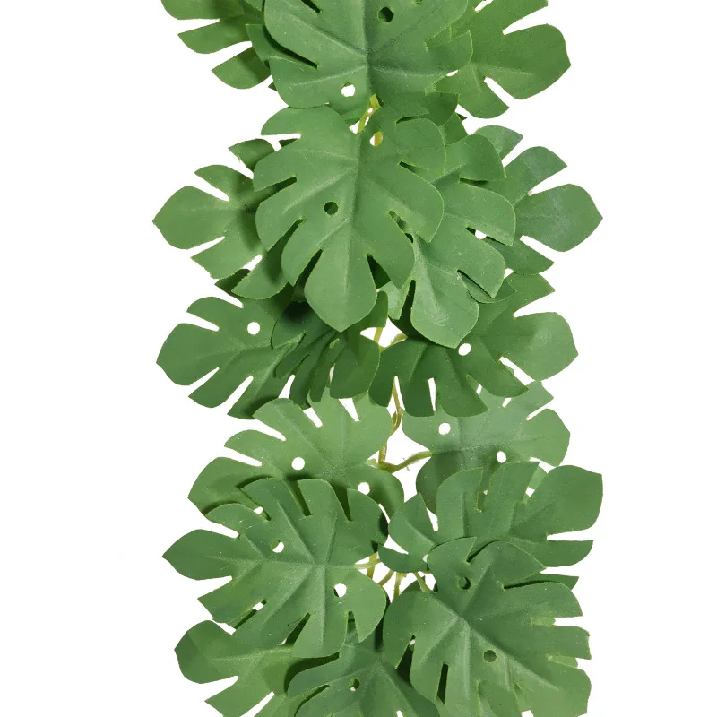 Tropical Artificial Flowers Plants Turtle Leaf Wreath Wedding Party Home Greening Vines for Wedding Banquet Garden Decoration
Tropical Artificial Flowers Plants Turtle Leaf Wreath Wedding Party Home Greening Vines for Wedding Banquet Garden Decoration