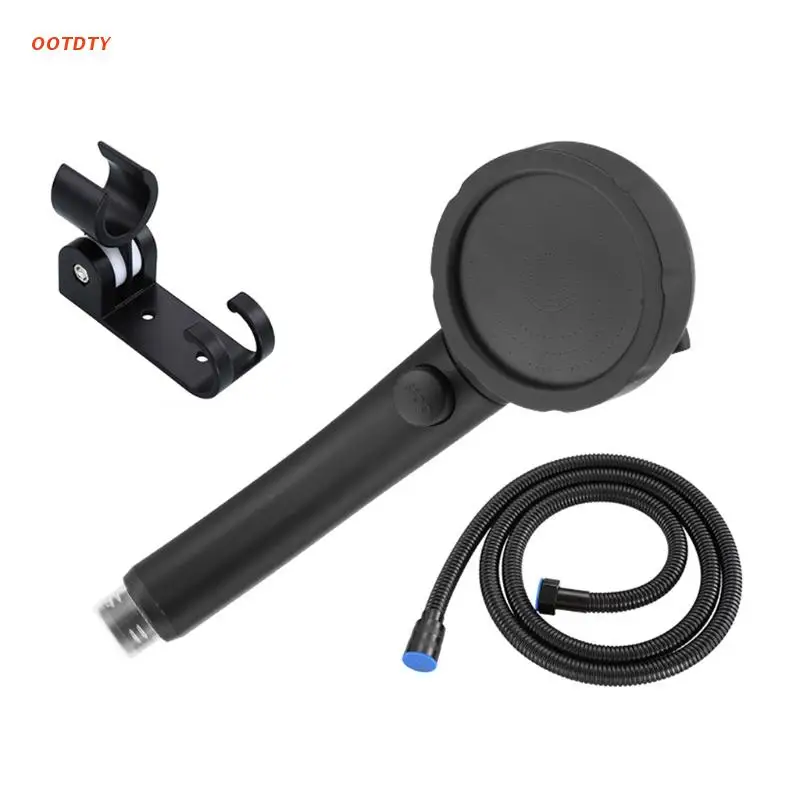 Bathroom Matte Black Hand Held Shower Head Wall Mounted Shower Set With Hose&Shower Holder Water Saving High Pressure Shower
Bathroom Matte Black Hand Held Shower Head Wall Mounted Shower Set With Hose&Shower Holder Water Saving High Pressure Shower