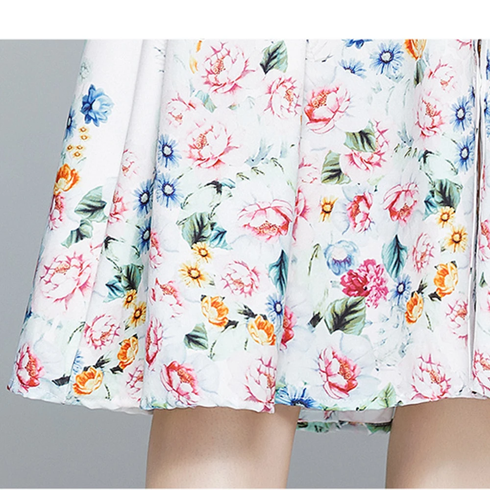 Simgent Ruched Dress Women Turn Down Collar Printing Belted Blouse Dress Casual Elegant Vestidos Robe Femme Dames Jurken SG06166
Simgent Ruched Dress Women Turn Down Collar Printing Belted Blouse Dress Casual Elegant Vestidos Robe Femme Dames Jurken SG06166
