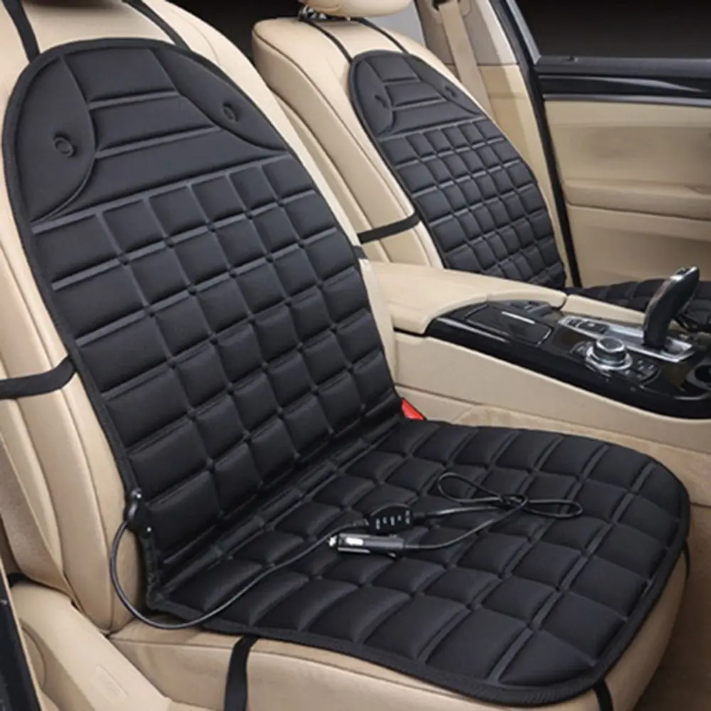 

Car Seat Heated Cover Winter 12V Front Seat Heater Auto Warmer Cushion Portable Automobile Heated Seat Cushions For Car