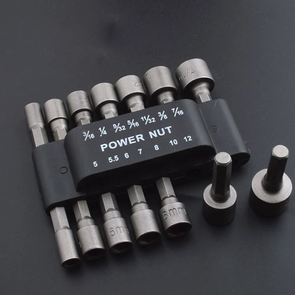 impact Socket Magnetic Nut Screwdrive Power Nut Driver Drill Bit Set 1/4” Hex Socket Adapter Bolt Drivers Repairing Tool Kit
impact Socket Magnetic Nut Screwdrive Power Nut Driver Drill Bit Set 1/4” Hex Socket Adapter Bolt Drivers Repairing Tool Kit