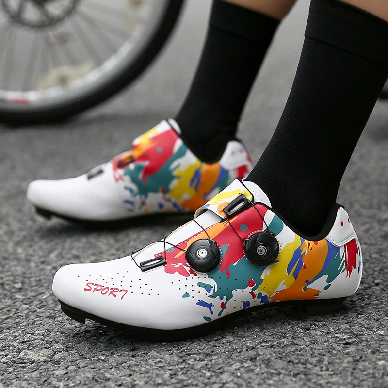Профессиональные велосипедные кроссовки для мужчин и женщин спортивная обувь