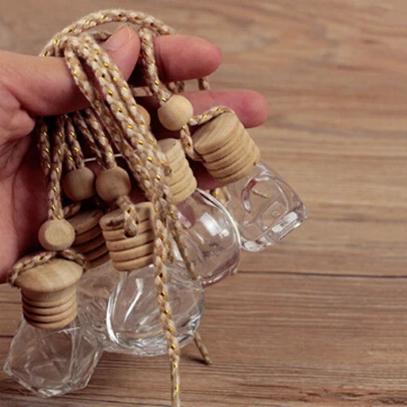 Glass Clear Refillable Car Hanging Fragrance Prefume Pendant Air Freshener Bottle Essential Oils Diffuser Interior Accessories
Glass Clear Refillable Car Hanging Fragrance Prefume Pendant Air Freshener Bottle Essential Oils Diffuser Interior Accessories