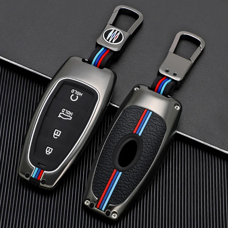 Zinc Alloy Car Remote Key Case is Suitable for Hyundai Solaris Sonata Hybrid NEXO NX4 New Grand Santa Fe Tucson 2020 2021
Zinc Alloy Car Remote Key Case is Suitable for Hyundai Solaris Sonata Hybrid NEXO NX4 New Grand Santa Fe Tucson 2020 2021