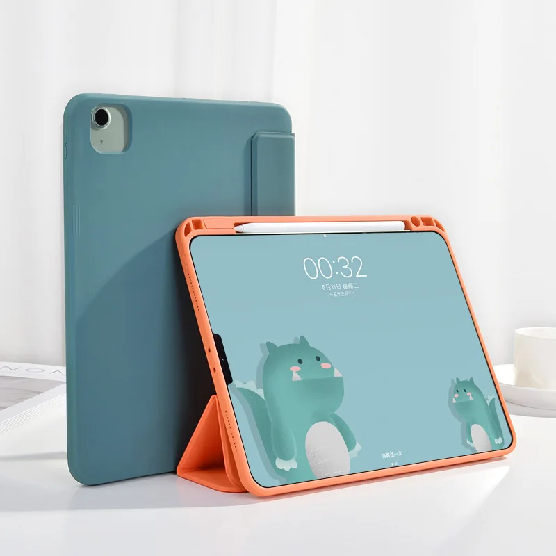 Liquid Silicone Tablet Case for IPad Pro 11 2021 Protective Shell Air 4 10.9 12.9 Inch Detachable Magnetic Cover with Pen Slot
Liquid Silicone Tablet Case for IPad Pro 11 2021 Protective Shell Air 4 10.9 12.9 Inch Detachable Magnetic Cover with Pen Slot