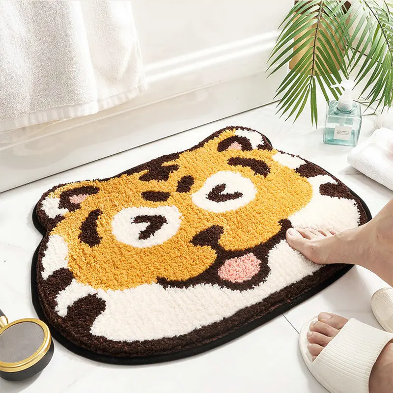 INS Tiger Rug Carpet Non-Slip Bedside Pad Absorbent Bathroom Mat Doormat Animals Print Rugs Kids Room Decor Cute Furry Carpets
INS Tiger Rug Carpet Non-Slip Bedside Pad Absorbent Bathroom Mat Doormat Animals Print Rugs Kids Room Decor Cute Furry Carpets