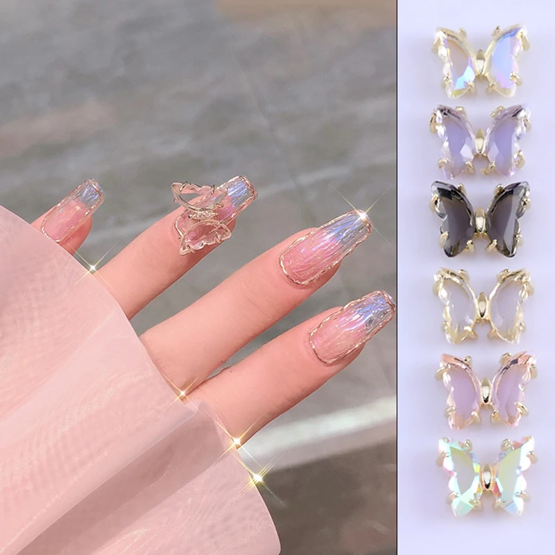 10Pcs Charm Zircon 3D Butterfly Nail Art Decorations DIY Luxury Rhinestone Pixie Jewelry Gem Japanese Style Manicure Design A04
10Pcs Charm Zircon 3D Butterfly Nail Art Decorations DIY Luxury Rhinestone Pixie Jewelry Gem Japanese Style Manicure Design A04