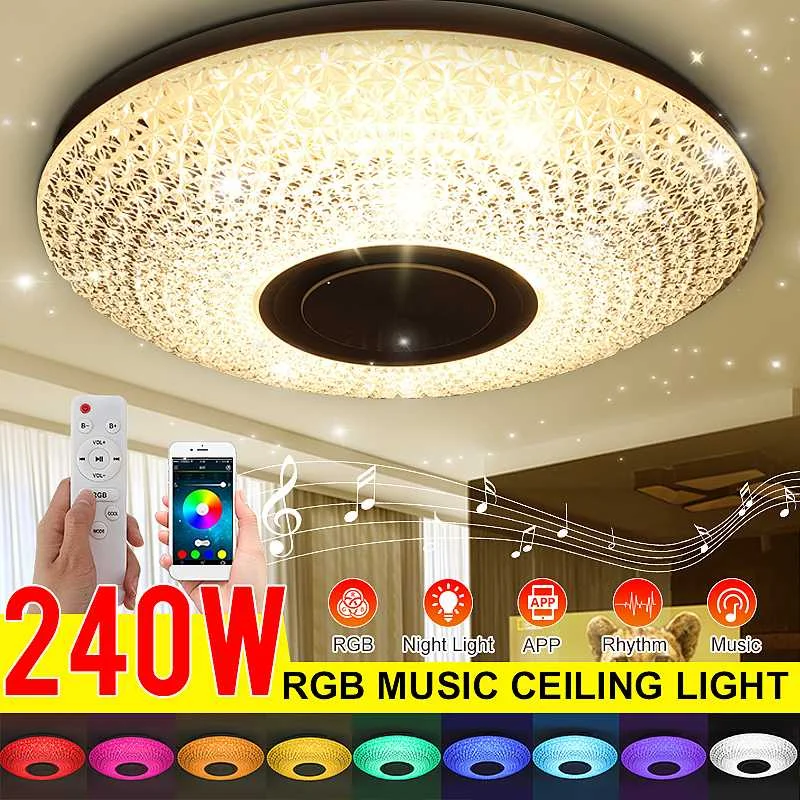 240W 42CM LED Ceiling Lamp Modern Color LED Music Ceiling Lights Decoration Shadow Corridor Aisle Lampara Light Fixtures
240W 42CM LED Ceiling Lamp Modern Color LED Music Ceiling Lights Decoration Shadow Corridor Aisle Lampara Light Fixtures