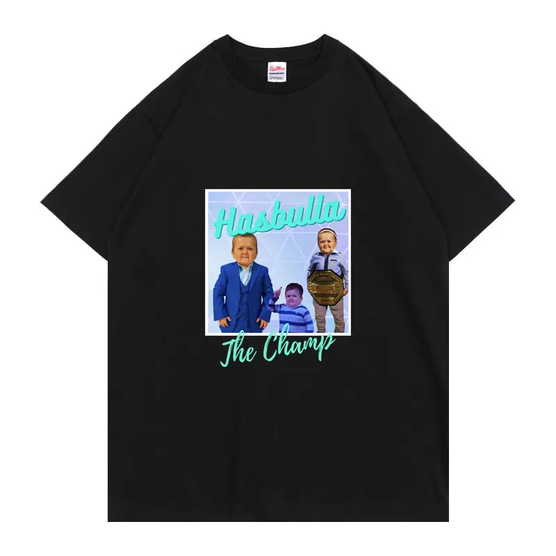 Team Hasbulla Smile Classic Funny T-shirt Hasbulla Fighting Meme Retro Mens Tee New Casual Soft Men Women Fashion EU Size Tshirt
Team Hasbulla Smile Classic Funny T-shirt Hasbulla Fighting Meme Retro Mens Tee New Casual Soft Men Women Fashion EU Size Tshirt