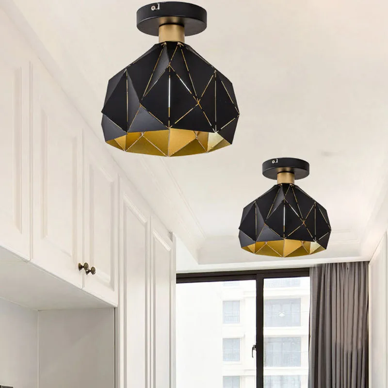 Ceiling lights modern loft decor nordic decoration home living room kitchen lustre led industrielle style light fixtures | Лампы и