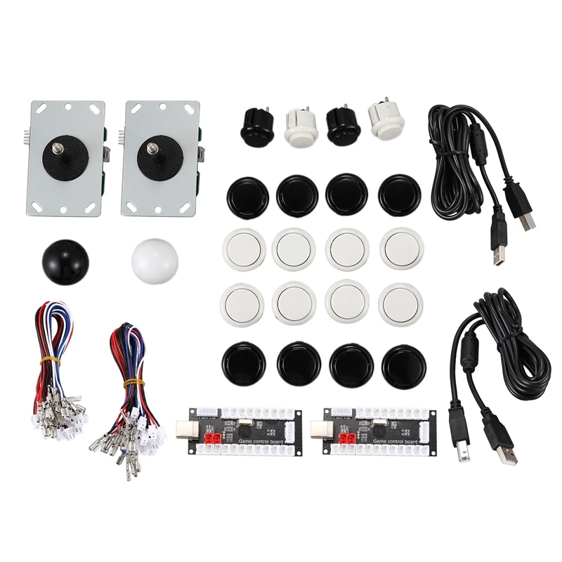 2 Players DIY Arcade Kit USB Encoder USB to Joystick Arcade DIY Parts Kit for PC Windows MAME Fighting Games
2 Players DIY Arcade Kit USB Encoder USB to Joystick Arcade DIY Parts Kit for PC Windows MAME Fighting Games